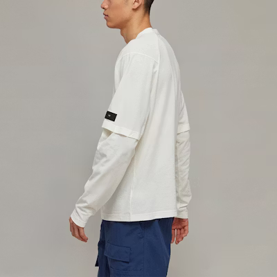 adidas Unisex Baju T Lengan Panjang Warna Solid Longgar Untuk Aktiviti Luar. HZ8821 Details for adidas Unisex Baju T Lengan Panjang Warna Solid Longgar Untuk Aktiviti Luar. HZ8821