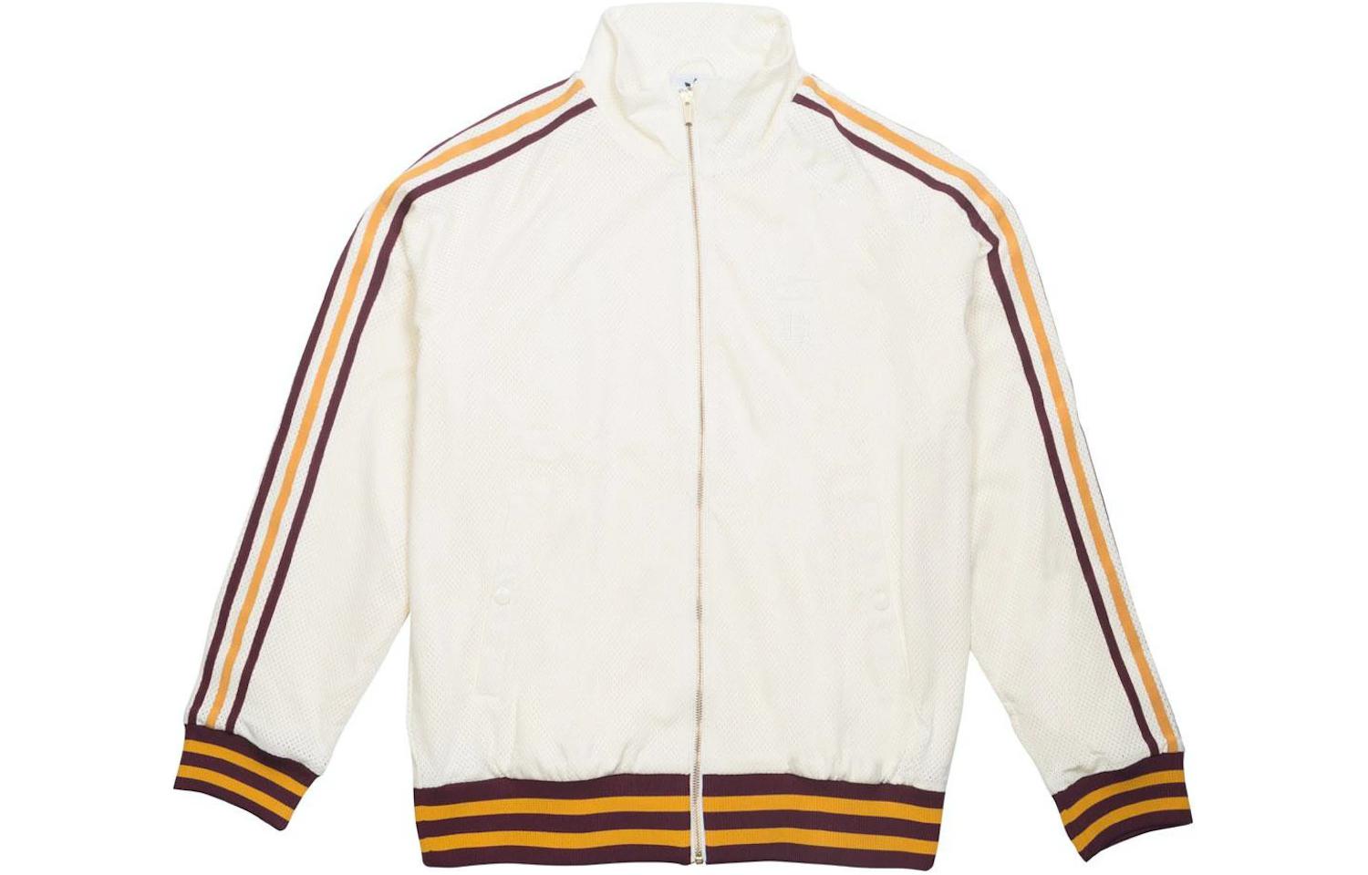 adidas Unisex Warm-Up Long-Sleeve Jacket Beige DP2211