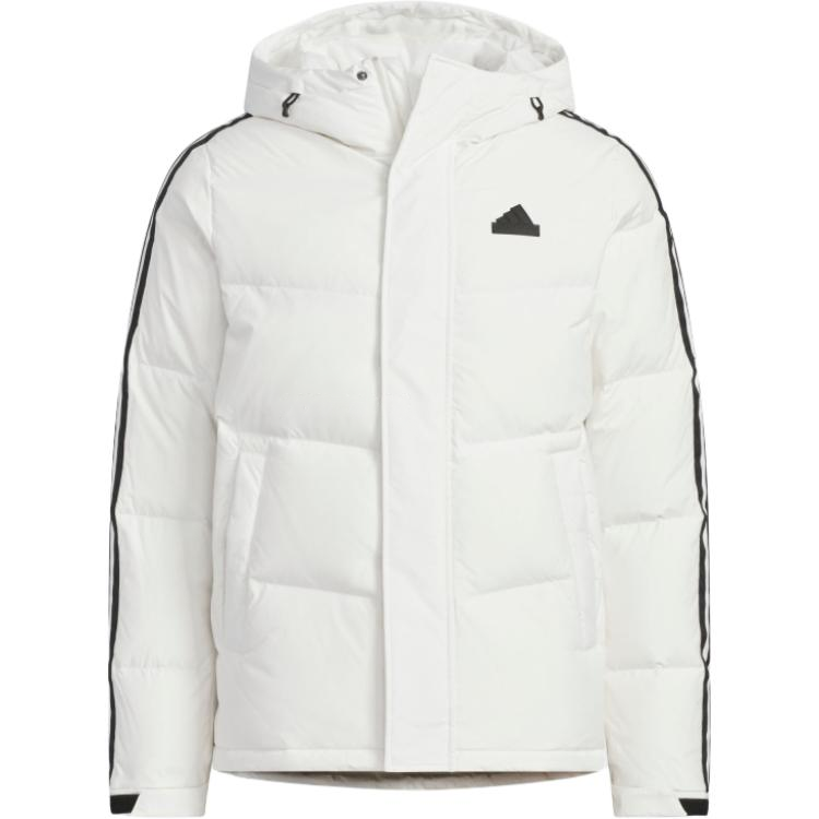adidas UNITEFIT Waterproof Windproof Insulated Down Jacket Unisex - White JW6736