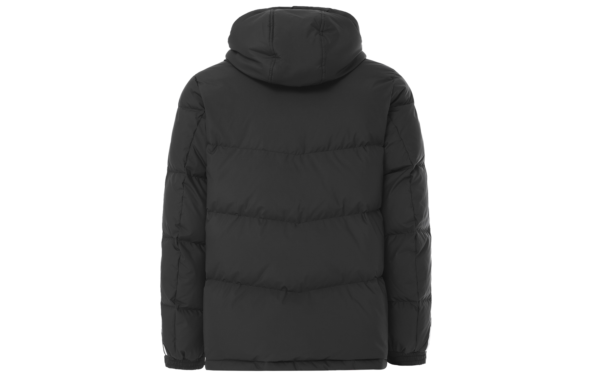 Lookbook adidas UNITEFIT 防風防潑水連帽羽絨外套 黑色 男女通用 JW6732