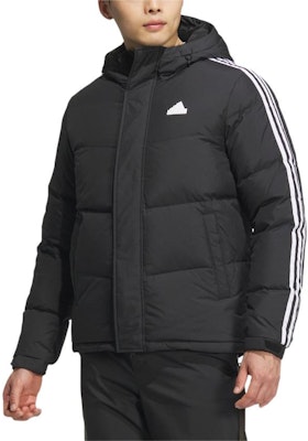 adidas UNITEFIT 防風防潑水連帽羽絨外套 黑色 男女通用 JW6732 Shop adidas UNITEFIT 防風防潑水連帽羽絨外套 黑色 男女通用 JW6732