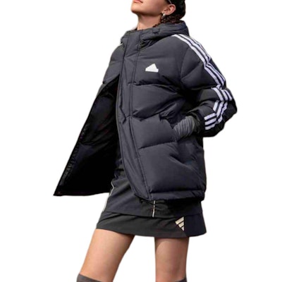 adidas UNITEFIT 防風防潑水連帽羽絨外套 黑色 男女通用 JW6732 Purchase adidas UNITEFIT 防風防潑水連帽羽絨外套 黑色 男女通用 JW6732