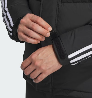 adidas UNITEFIT 防風防潑水連帽羽絨外套 黑色 男女通用 JW6732 Cheap adidas UNITEFIT 防風防潑水連帽羽絨外套 黑色 男女通用 JW6732