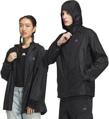 adidas UPF50+ 防風連帽外套 男女款 黑色 IA1783 Details for adidas UPF50+ 防風連帽外套 男女款 黑色 IA1783