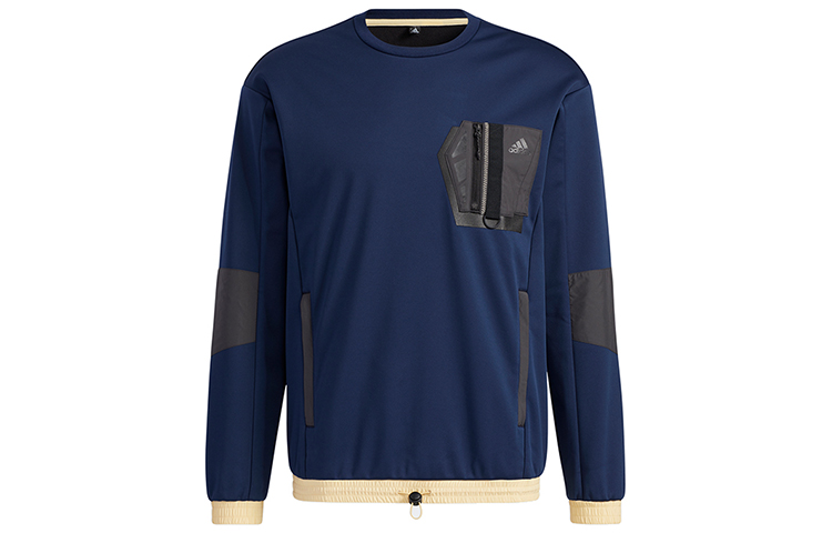 adidas Urban CR Pullover Sweatshirt Navy Outdoor Sportswear GV3521
