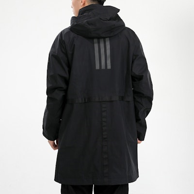 adidas Urban Parka R.R Black Hooded Woven Sports Jacket FI0632 Purchase adidas Urban Parka R.R Black Hooded Woven Sports Jacket FI0632