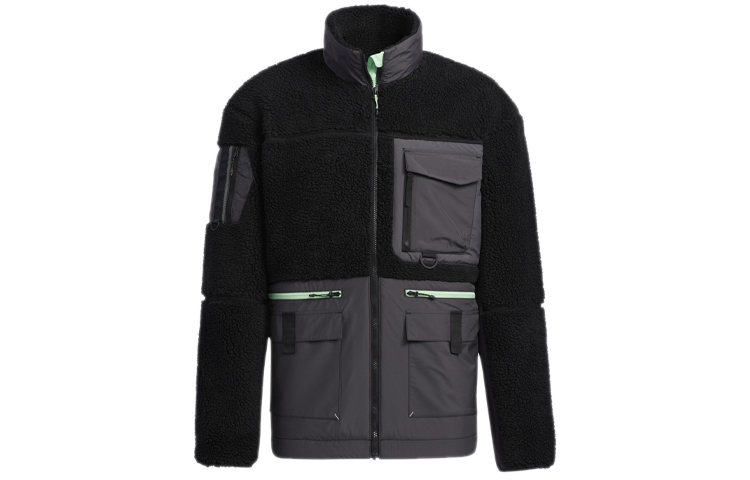 adidas Urban Sherp Full-Zip Outdoor Warmth Jacket Black GV3525