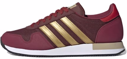 adidas USA 84 'Burgundy Gold' GW0577 adidas USA 84 'Burgundy Gold' GW0577