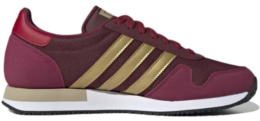 adidas USA 84 'Burgundy Gold' Emas Merah Marun GW0577 Order adidas USA 84 'Burgundy Gold' Emas Merah Marun GW0577