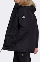 Sizing adidas Utilitas 戶外連帽派克冬季外套 黑色 GT1699