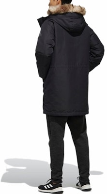 adidas Utility Down Parka Hooded Long Black Winter Jacket for Men EH3975 Purchase adidas Utility Down Parka Hooded Long Black Winter Jacket for Men EH3975