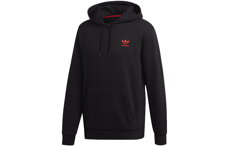 adidas Valentine's Card Hoodie Black with Playing Card Back Print FH7887