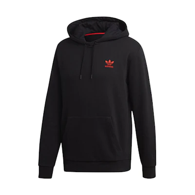 adidas Valentine's Card Hoodie Black with Playing Card Back Print FH7887