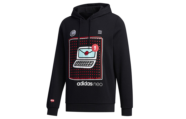 adidas Valentine's Day Hoodie Black FU0222