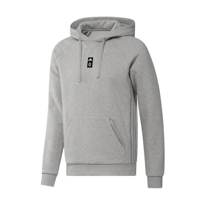adidas Vancouver Whitecaps FC Travel Hoodie Grey Logo Sweatshirt HI0119