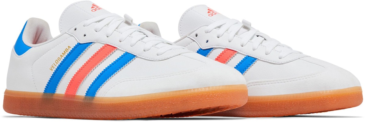 adidas Velosamba 'White Blue Rush Turbo' GW5323 Cheap adidas Velosamba 'White Blue Rush Turbo' GW5323