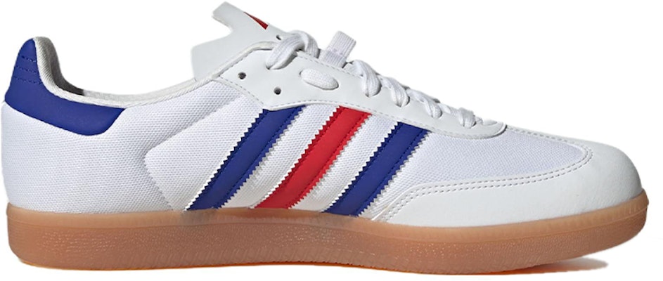 adidas Velosamba Made With Nature 'White Lucid Blue Scarlet' IE7022 Order adidas Velosamba Made With Nature 'White Lucid Blue Scarlet' IE7022