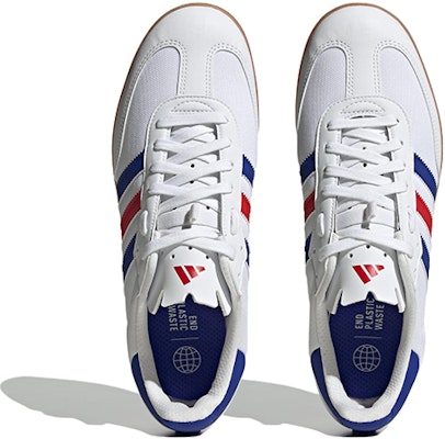 adidas Velosamba Made With Nature 'White Lucid Blue Scarlet' IE7022 Purchase adidas Velosamba Made With Nature 'White Lucid Blue Scarlet' IE7022