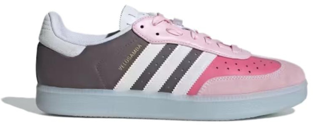 adidas Velosamba Kulit 'Abu-Arang Merah Muda' IG5538 Order adidas Velosamba Kulit 'Abu-Arang Merah Muda' IG5538