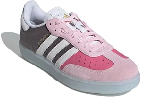 adidas Velosamba Kulit 'Abu-Arang Merah Muda' IG5538 Lookbook adidas Velosamba Kulit 'Abu-Arang Merah Muda' IG5538