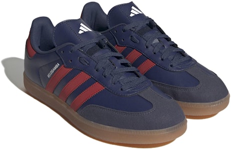 adidas Velosamba Vegan 'Navy Blue Scarlet Gum' - Biru Navy Scarlet Gum HQ6708 Lookbook adidas Velosamba Vegan 'Navy Blue Scarlet Gum' - Biru Navy Scarlet Gum HQ6708