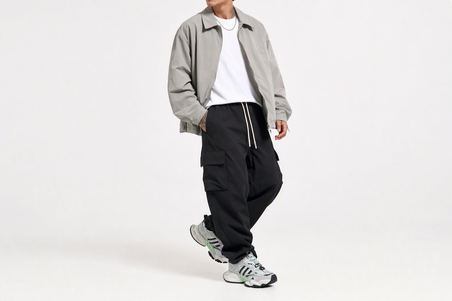 Order adidas Vento XLG Deluxe 舒適百搭 緩震 低筒 跑步鞋 男女款 灰黑綠