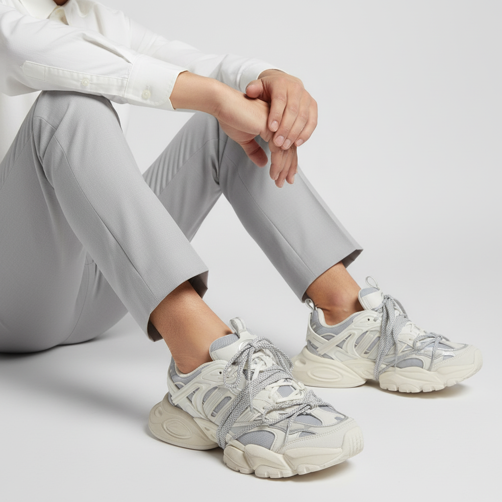 Order 아디다스 벤토 XLG 디럭스 '화이트 실버 메탈릭' JS1588