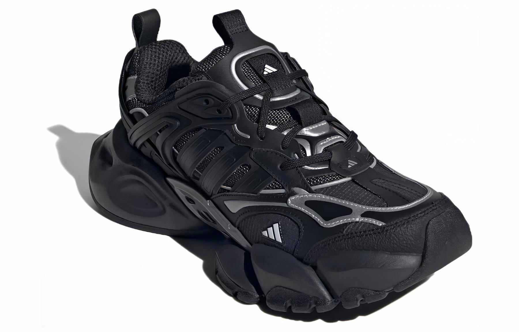 Shop adidas VENTO XLG豪華版 圓頭舒適 減震防滑 低筒 跑步鞋 男女款 黑色