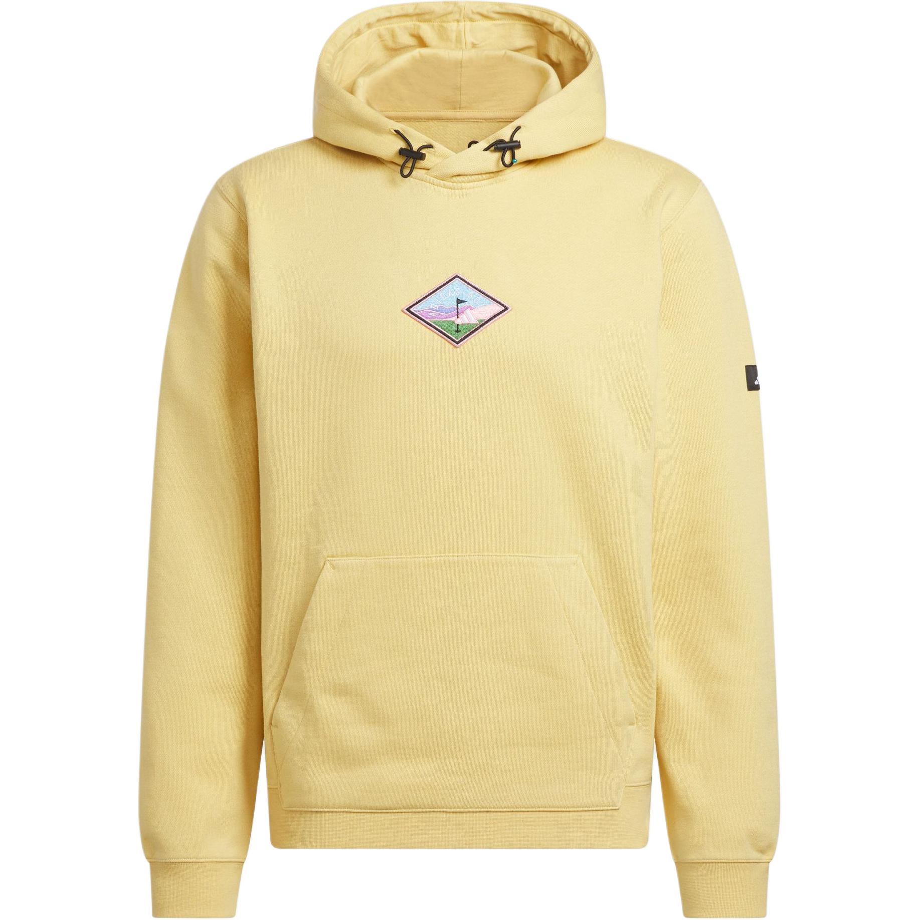 adidas Versatile Tech Graphic Hoodie Pale Yellow Long-Sleeve Sportswear IX9238