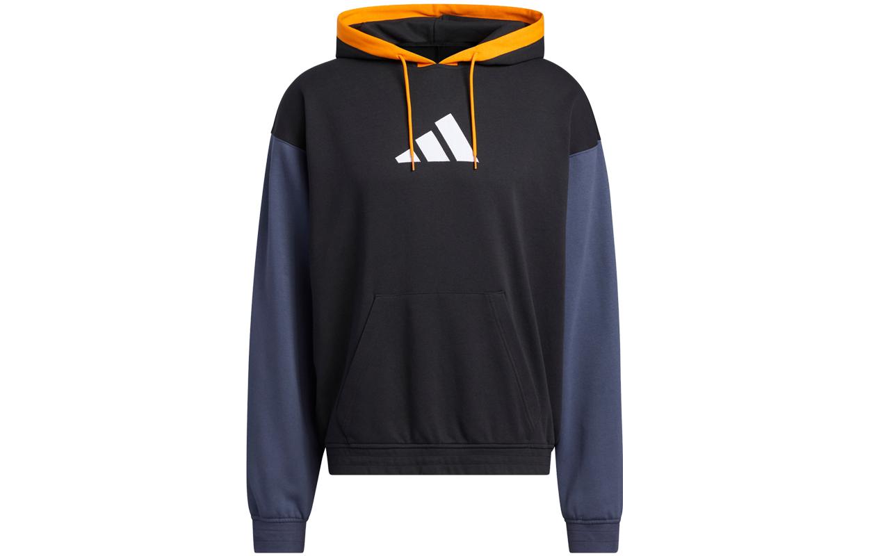 adidas Vintage Colorblock Long-Sleeve Sweatshirt - Black H61048