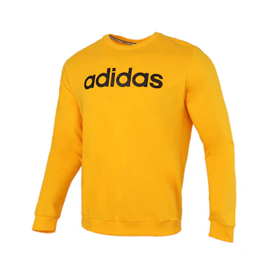 adidas Vintage Crewneck Pullover Sweatshirt Yellow GP4874