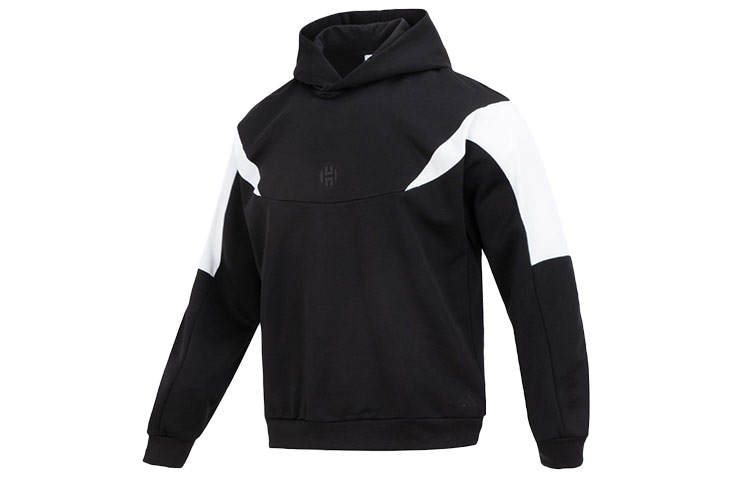 adidas Vintage Retro Colorblock Pullover Hoodie Black IC0218