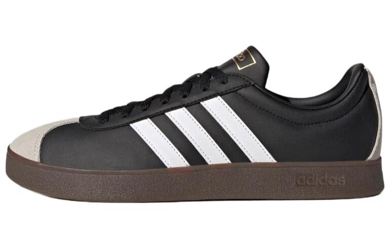 adidas VL Court 2.0 'Black White Gum' ID6017