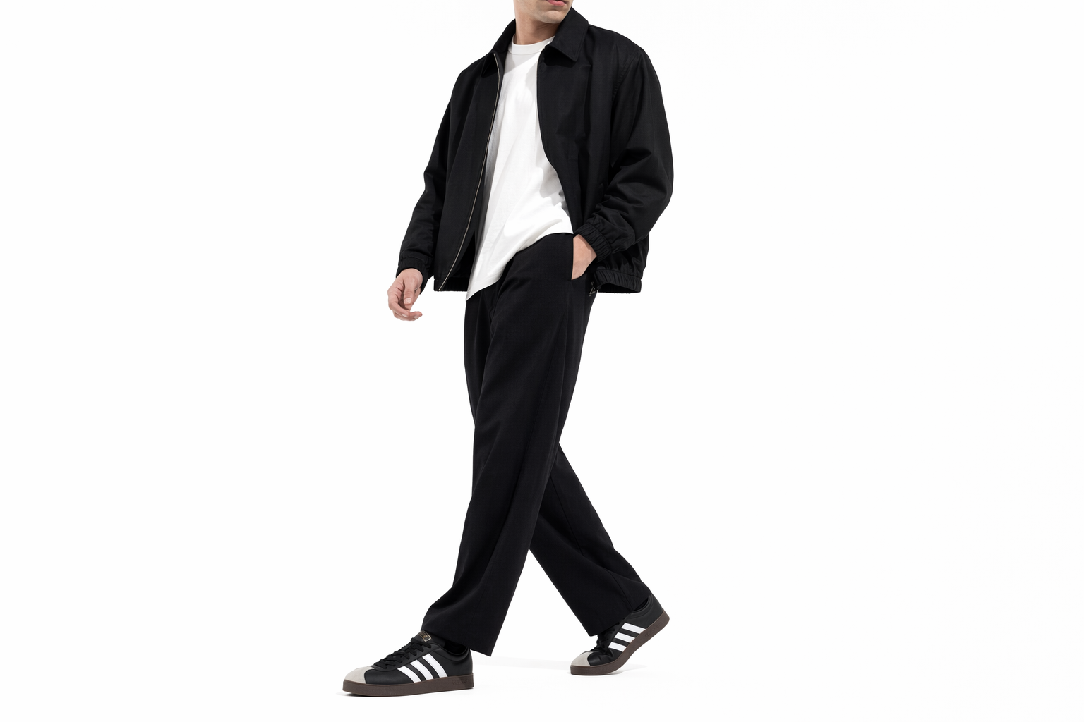 Order adidas VL Court 2.0 'Black White Gum' ID6017
