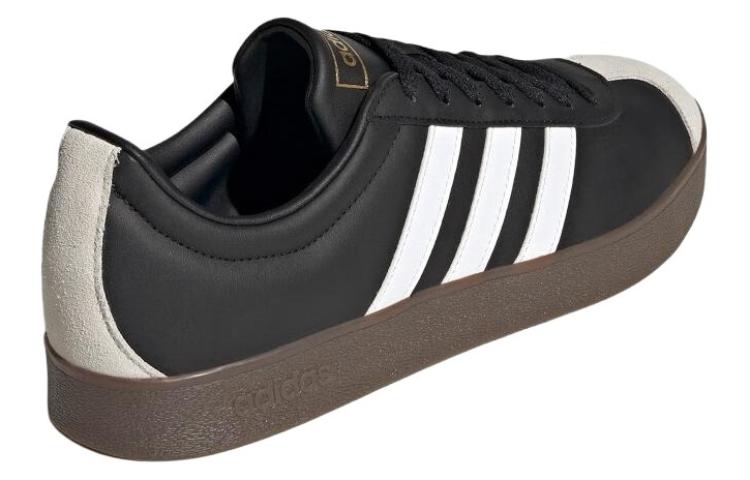 Shop adidas VL Court 2.0 'Black White Gum' ID6017