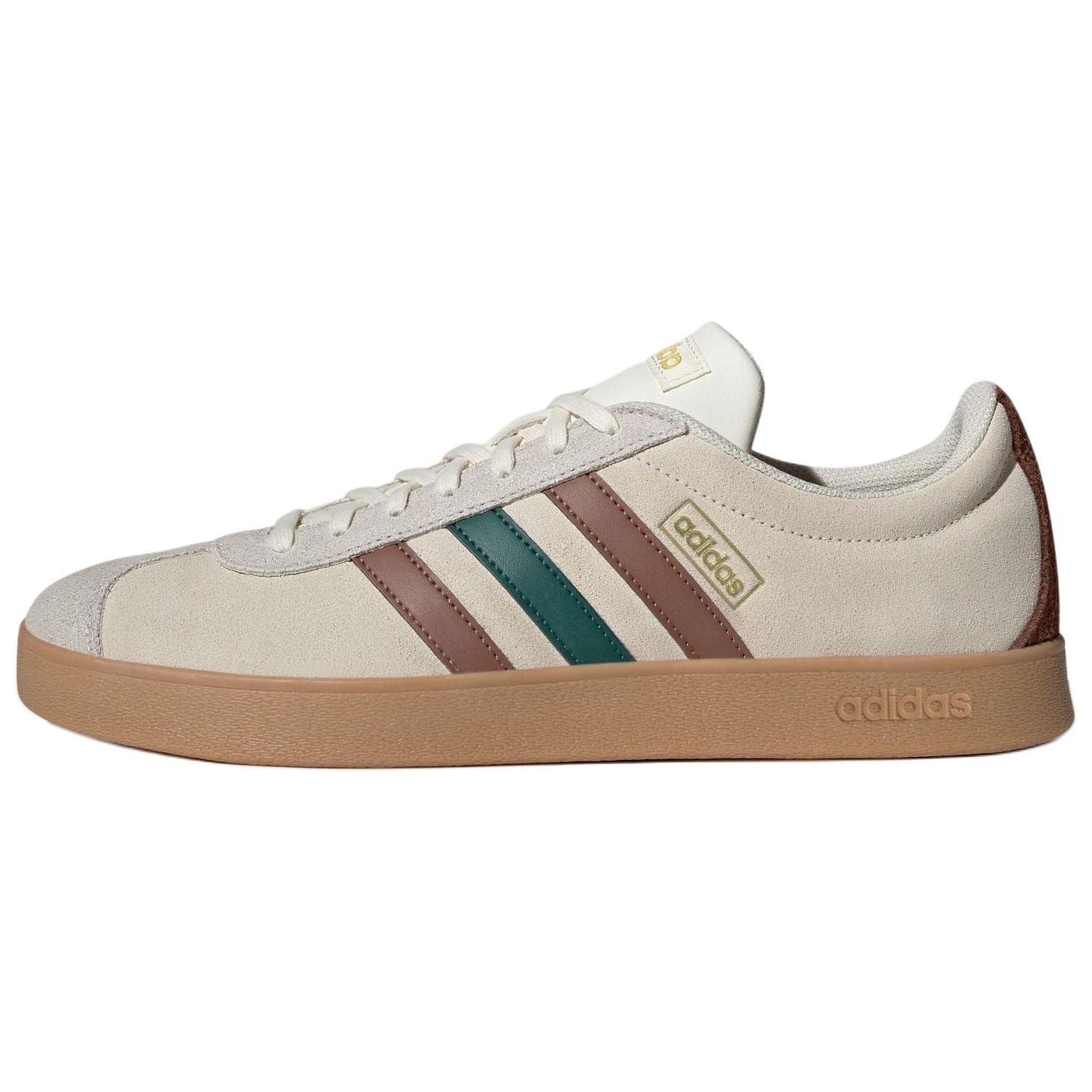 adidas VL Court 2.0 Low-Top Sneakers Beige Casual & Stylish JR8319