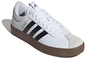 adidas VL Court 3.0 'Putih Hitam Gum' ID6285 Lookbook adidas VL Court 3.0 'Putih Hitam Gum' ID6285