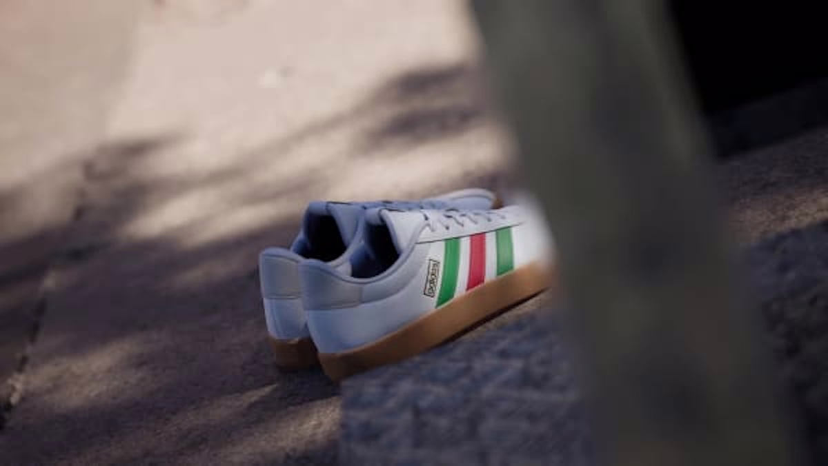 Adidas VL Court 3.0 Cloud White/Green/Red