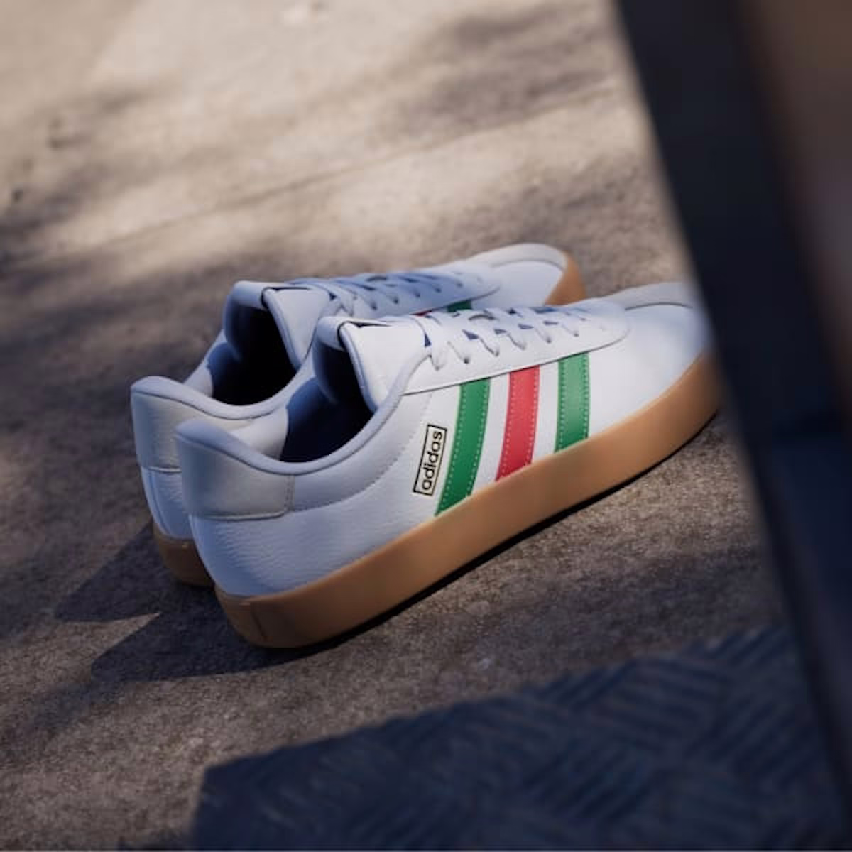 Adidas VL Court 3.0 Cloud White/Green/Red