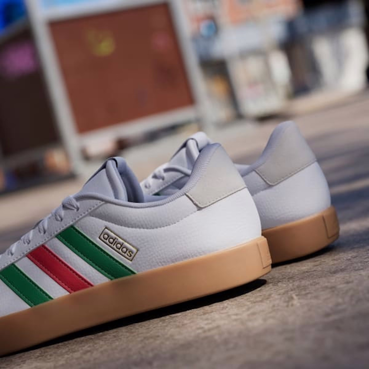 Adidas VL Court 3.0 Cloud White/Green/Red