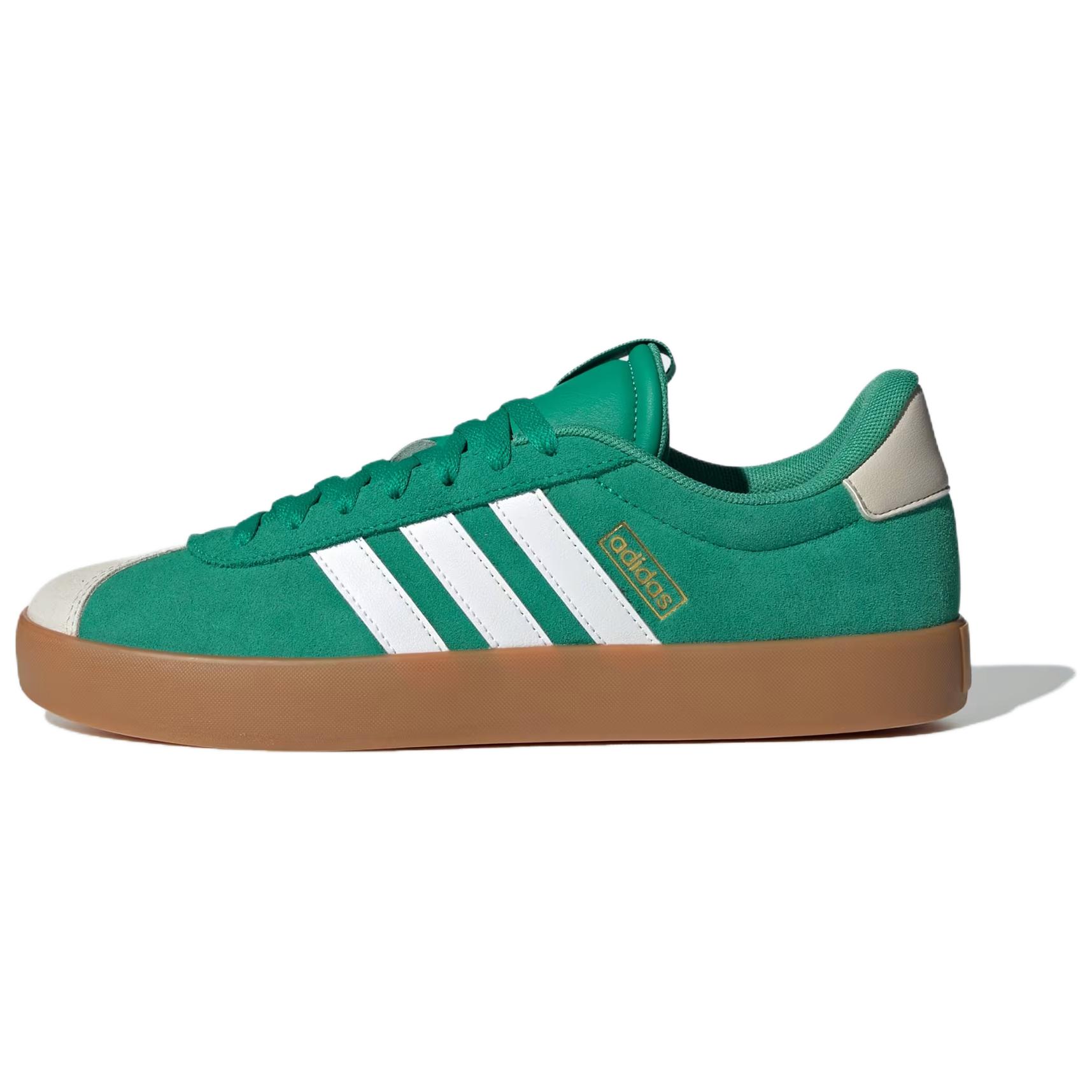 adidas VL Court 3.0 Green Low-Top Sneakers Comfort & Durable Grip JP5285