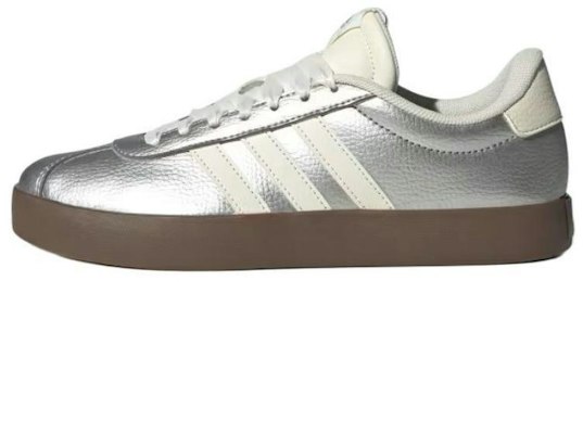 (Women) adidas VL Court 3.0 Liquid Silver Low-top Sneakers - Silver/Brown JQ7315 Buy (Women) adidas VL Court 3.0 Liquid Silver Low-top Sneakers - Silver/Brown JQ7315