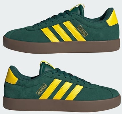 Adidas VL Court 3.0 Sneakers Collegiate Green/Yellow/Gold Metallic JP7535 Sizing Adidas VL Court 3.0 Sneakers Collegiate Green/Yellow/Gold Metallic JP7535