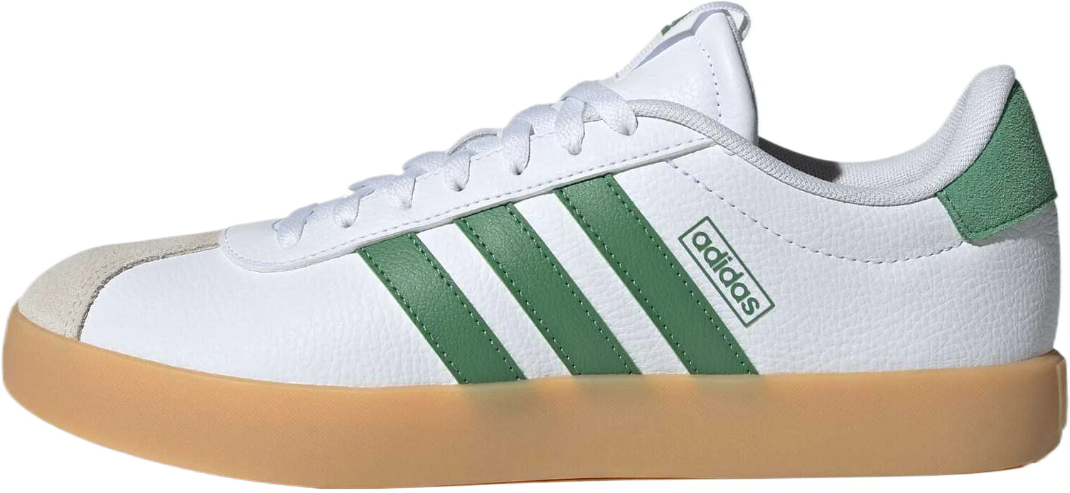 adidas-vl-court-3-0-white-green-casual-low-top-sneakers-fashion-style-ki-0563