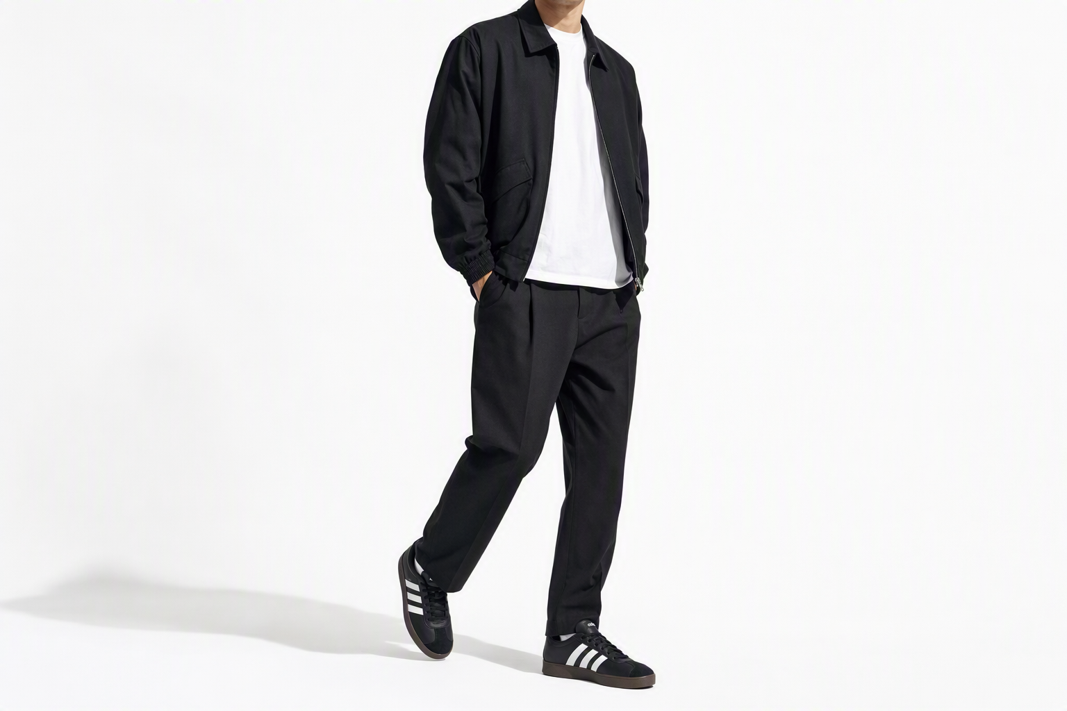 Order adidas Court 舒適百搭 減震耐磨 低幫 板鞋 男款 黑色