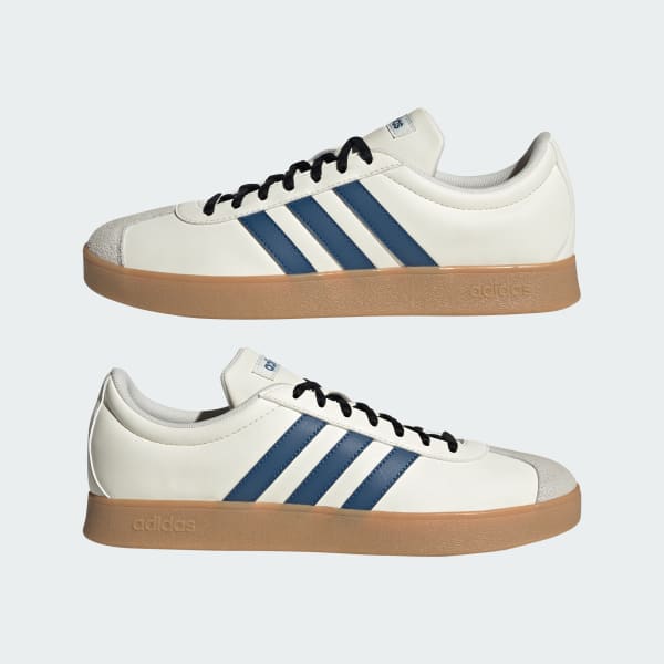 Sizing Adidas VL Court Base 米白/暗青/黑色 IH6741