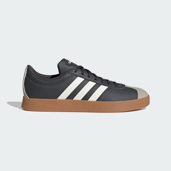 Adidas VL Court Base Sneakers Carbon/Core White/Beige JS4115