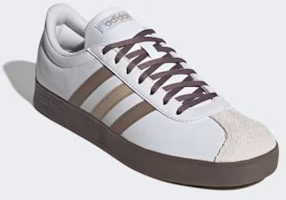Shop adidas VL Court Base 白色/卡其色/生膠 休閒運動鞋 KH9489
