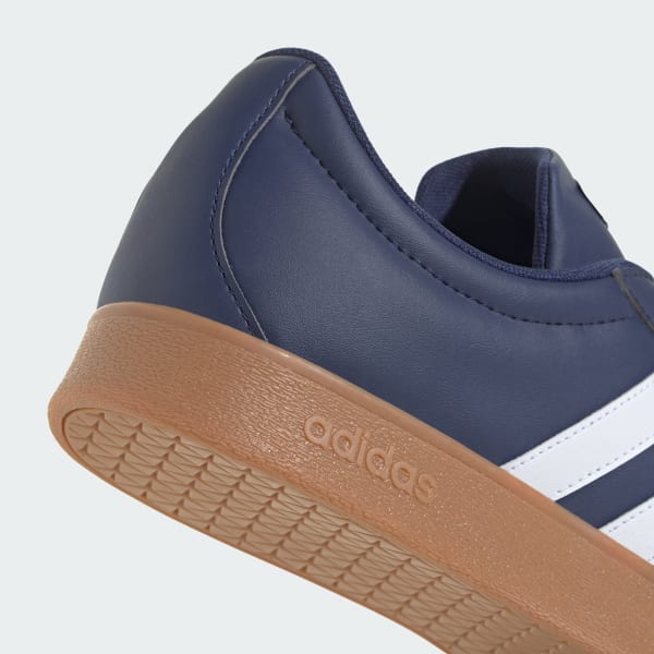 Cheap adidas VL Court Base 深藍/雲白/黃膠底運動鞋 JR2212