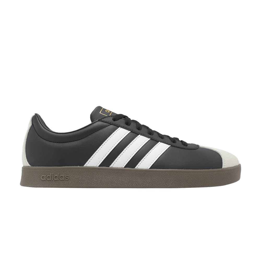 adidas VL Court Classic 'Black White Gum' JQ2471